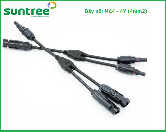 DÂY NỐI MC4 2-1 30CM