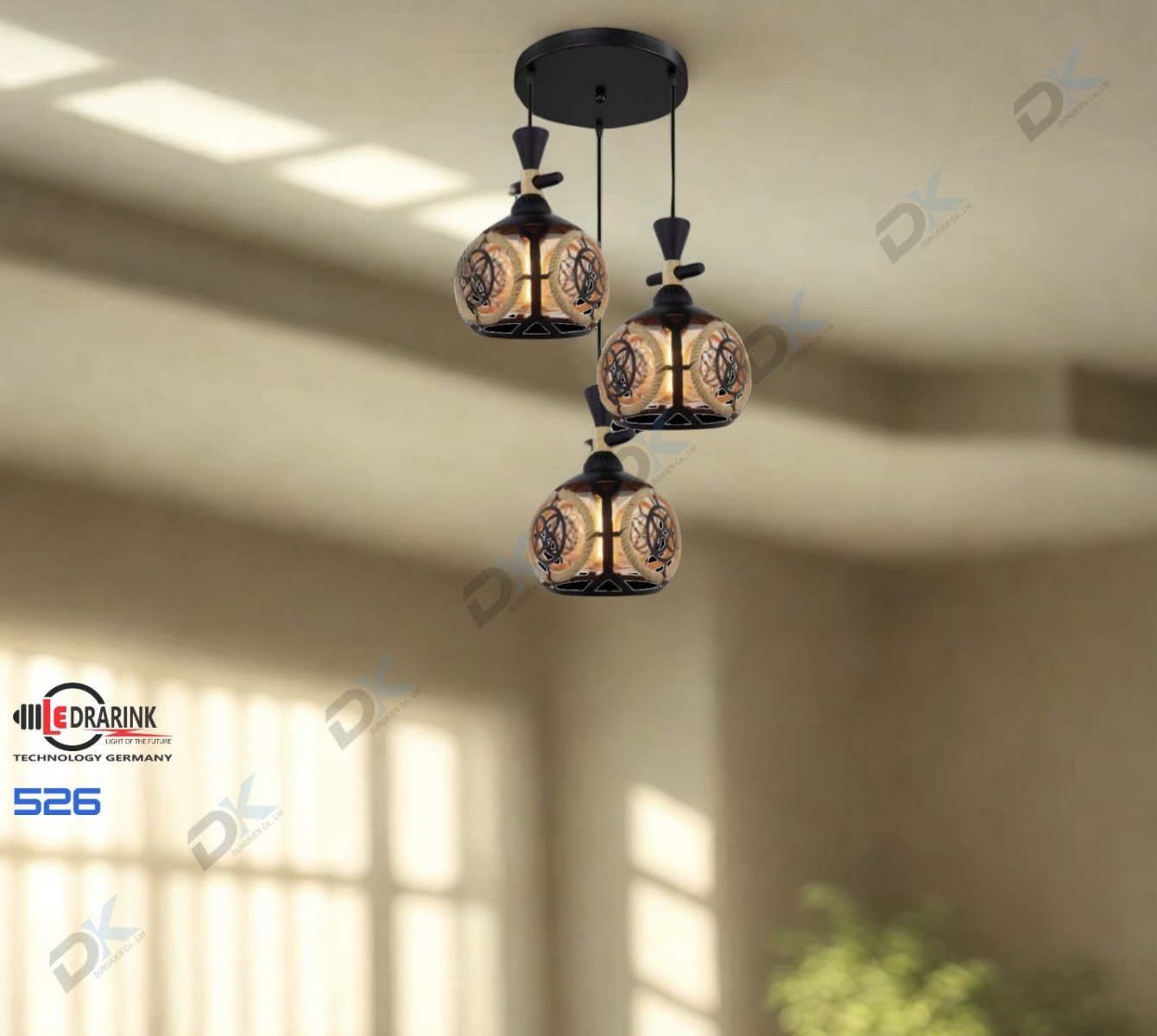 Đèn thả 3 526 Drarink