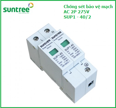 CHỐNG SÉT BẢO VỆ MẠCH AC 2P20
