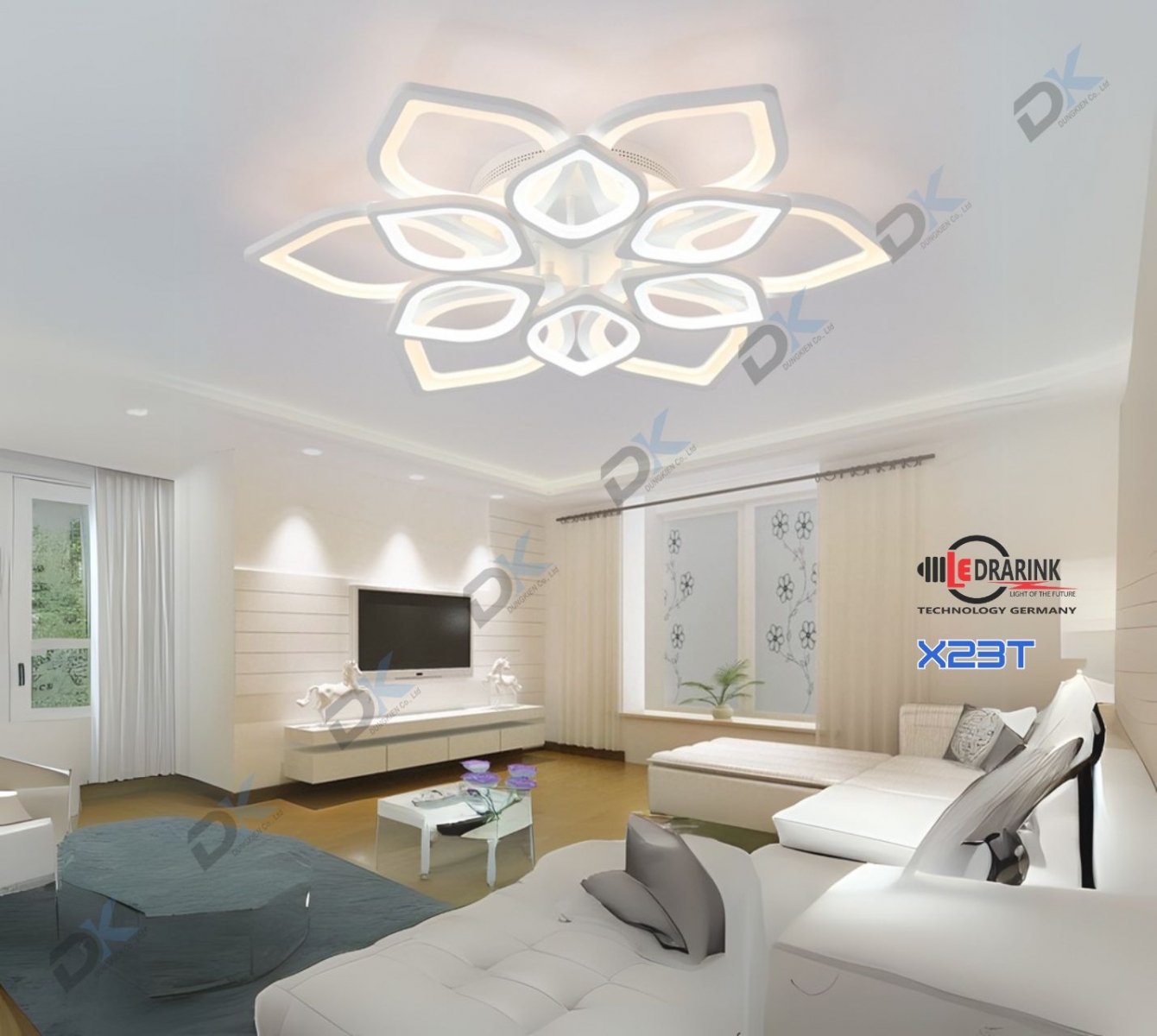       Mâm lá X23_12 viền trắng ( X629) Drarink