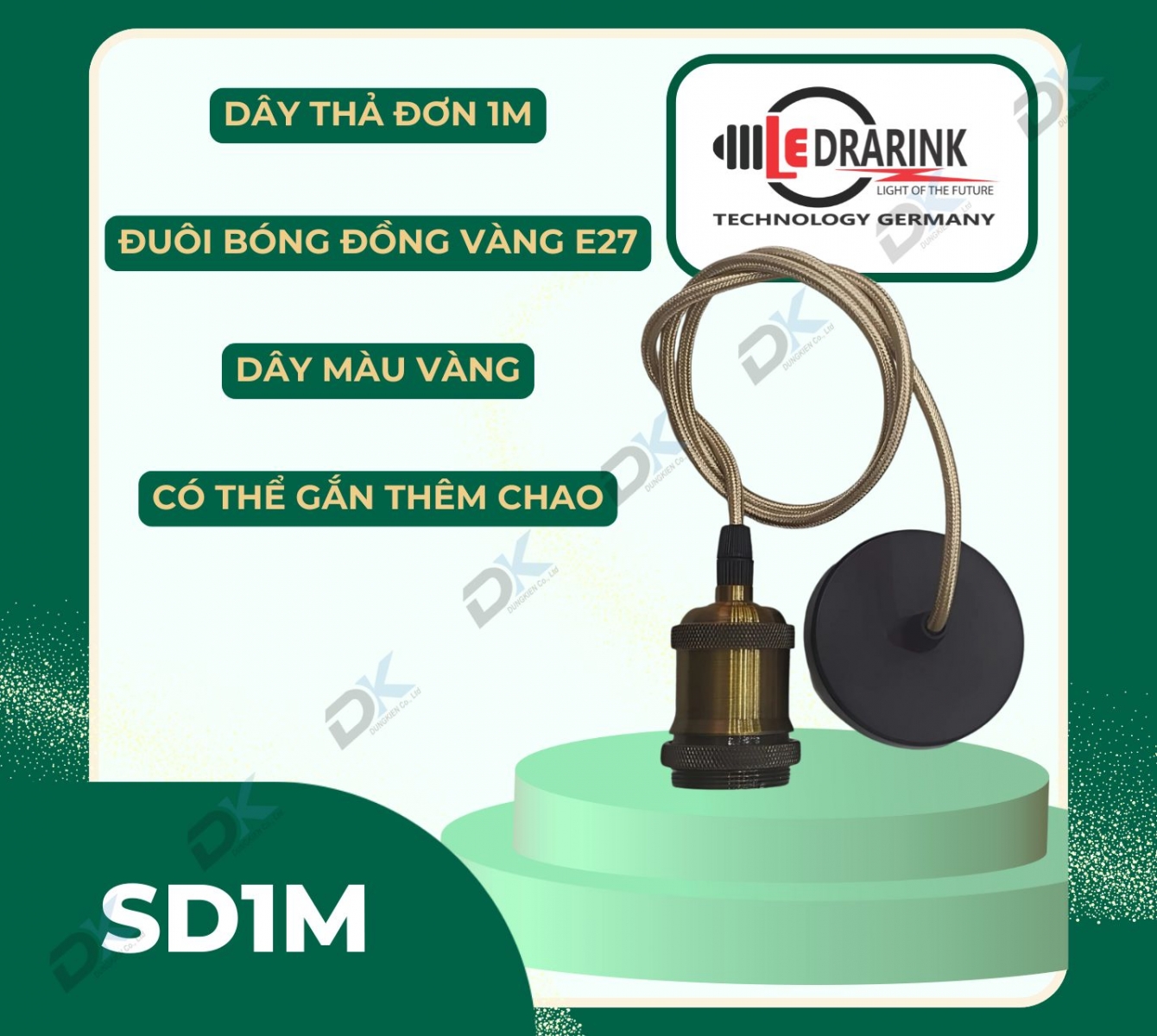       Dây đuôi si đồng 1M