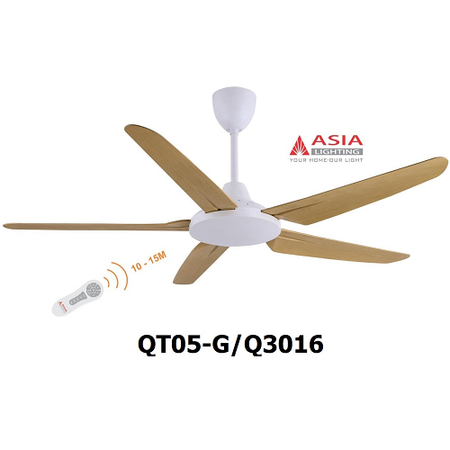 QUẠT TRẦN QT05-G- GỖ PHONG CÁCH